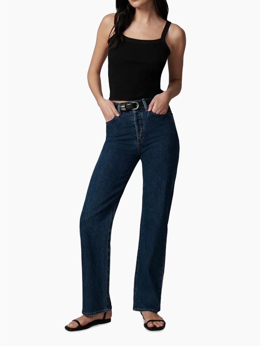 The Margot High-Rise Straight-Leg Jeans Joe’s Jeans